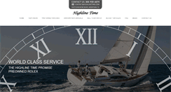 Desktop Screenshot of highlinetime.com